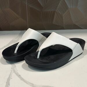 Fitflop Black and White Sandals